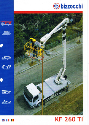LKW-Teleskoparbeitsbühnen Bizzocchi KF 260 TI