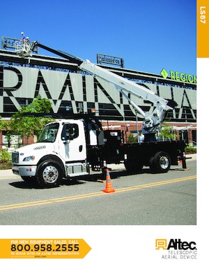 LKW-Teleskoparbeitsbühnen Altec LS87