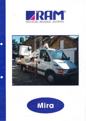 LKW-Teleskoparbeitsbühnen RAM Mira 160 T