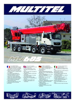 LKW-Teleskoparbeitsbühnen Multitel MJ 685