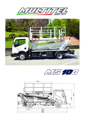 LKW-Teleskoparbeitsbühnen Multitel MS 100 