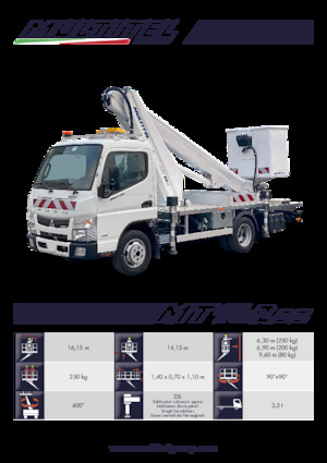 LKW-Teleskoparbeitsbühnen Multitel MT 162 DS