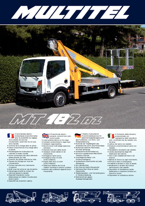 LKW-Teleskoparbeitsbühnen Multitel MT 182 Alu/AZ