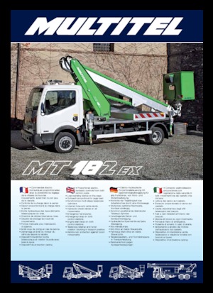 LKW-Teleskoparbeitsbühnen Multitel MT 182 EX 