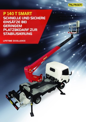 LKW-Teleskoparbeitsbühnen Palfinger P 140 T