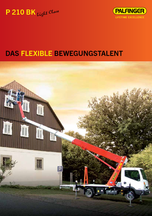 LKW-Teleskoparbeitsbühnen Palfinger P210BK