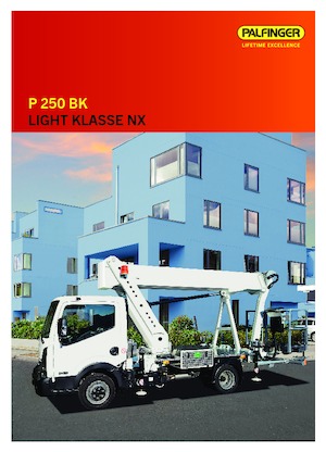 LKW-Teleskoparbeitsbühnen Palfinger P 250 BK