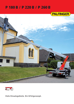 LKW-Teleskoparbeitsbühnen Palfinger P 260 B