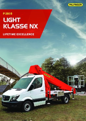 LKW-Teleskoparbeitsbühnen Palfinger P 280 B