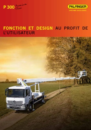 LKW-Teleskoparbeitsbühnen Palfinger P 300