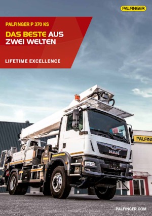 LKW-Teleskoparbeitsbühnen Palfinger P 370 KS