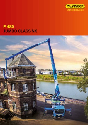LKW-Teleskoparbeitsbühnen Palfinger P 480