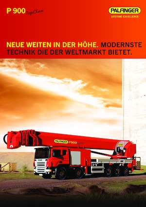 LKW-Teleskoparbeitsbühnen Palfinger P 900