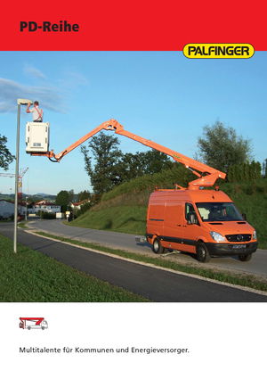 LKW-Teleskoparbeitsbühnen Palfinger PD 182 V
