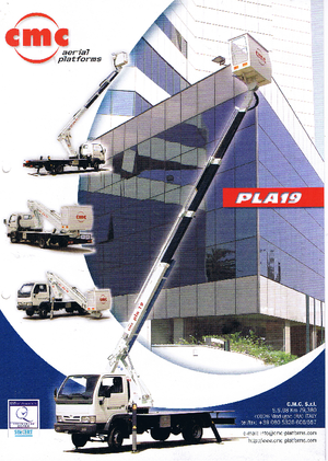 LKW-Teleskoparbeitsbühnen CMC PLA 19