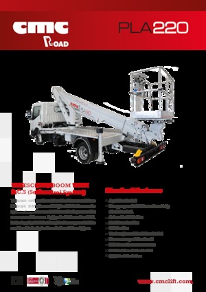 LKW-Teleskoparbeitsbühnen CMC PLA220