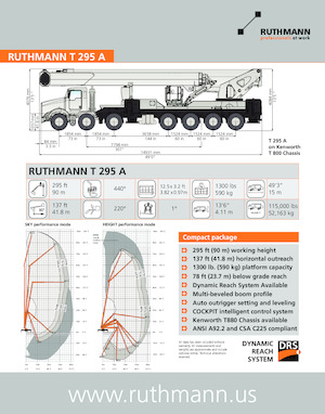 LKW-Teleskoparbeitsbühnen Ruthmann T-295A