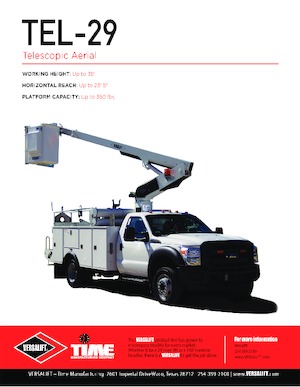 LKW-Teleskoparbeitsbühnen Versalift TEL-29-N