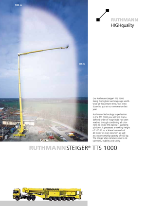 LKW-Teleskoparbeitsbühnen Ruthmann TK 145 (Fa.)