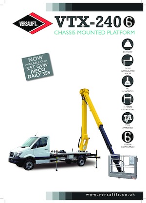 LKW-Teleskoparbeitsbühnen Versalift VTX-240 