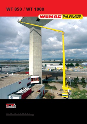 LKW-Teleskoparbeitsbühnen Palfinger WT 1000