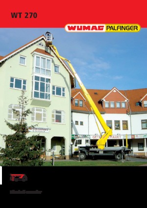 LKW-Teleskoparbeitsbühnen Palfinger WT 270