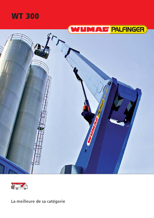 LKW-Teleskoparbeitsbühnen Wumag-Palfinger WT 300.3