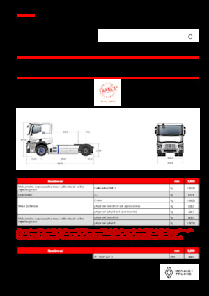 Sattelzugmaschinen/SZM Renault E-TECH C - T4x2 ROAD