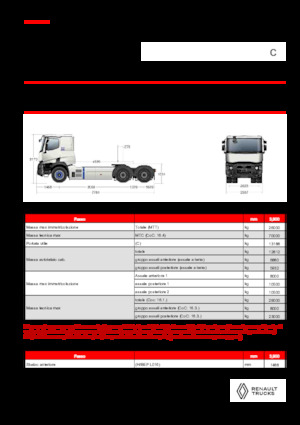 Sattelzugmaschinen/SZM Renault E-TECH C - T6x4 OFF ROAD