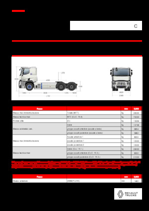 Sattelzugmaschinen/SZM Renault E-TECH C - T6x4 ROAD