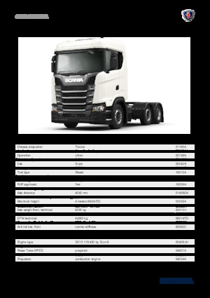 Sattelzugmaschinen/SZM Scania S 420 A6x2/2NA