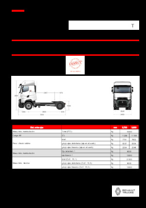 Sattelzugmaschinen/SZM Renault T HIGH T4X2 13L E6