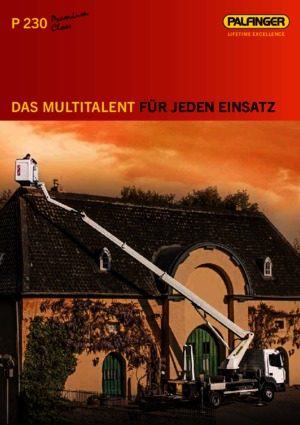 LKW-Teleskoparbeitsbühnen Palfinger P 230