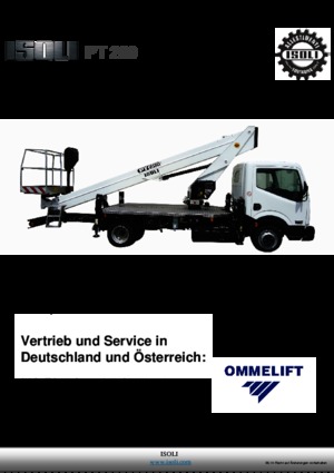 LKW-Teleskoparbeitsbühnen ISOLI PT200