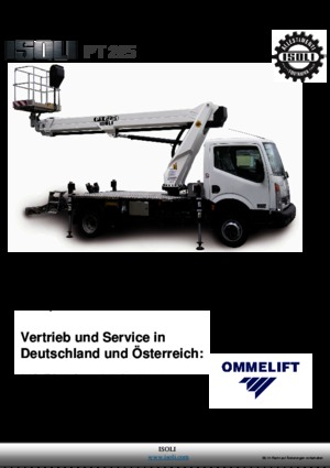 LKW-Teleskoparbeitsbühnen ISOLI PT 225