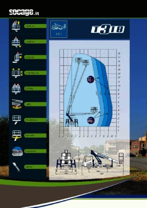 LKW-Teleskoparbeitsbühnen Socage T 318 ForSte
