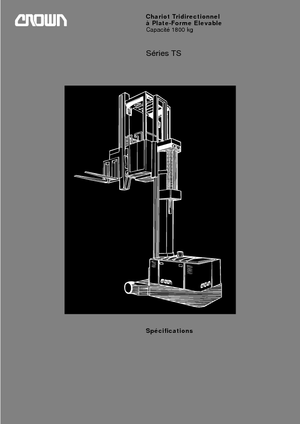 Hochregalstapler Crown 1,8 TS