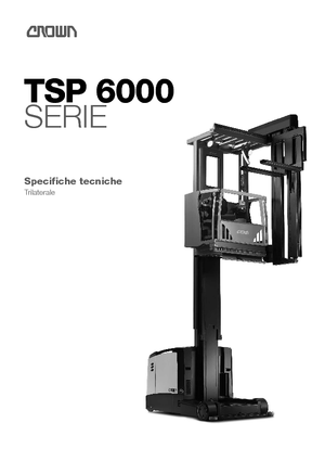 Hochregalstapler Crown TSP 6000 1.25 B