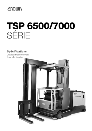 Hochregalstapler Crown TSP 6500 1.0 AA