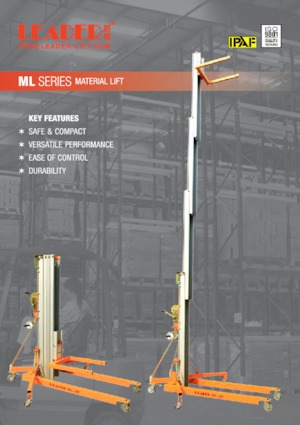 Senkrechtmast-Arbeitsbühnen Leader ML 15