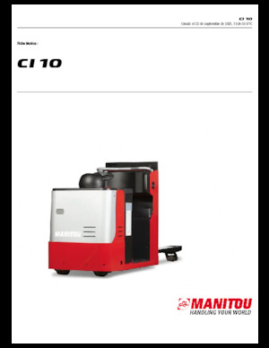Kommissionierstapler Manitou CI 10