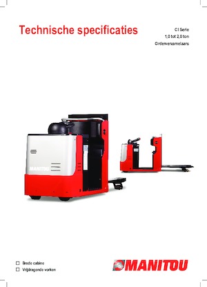 Kommissionierstapler Manitou CI 20