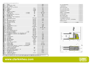 Kommissionierstapler Clark COP 01 ac