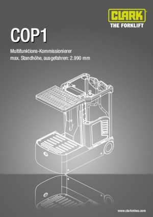 Kommissionierstapler Clark COP 1