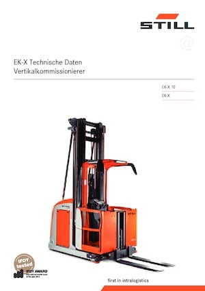 Kommissionierstapler Still EK-X 10