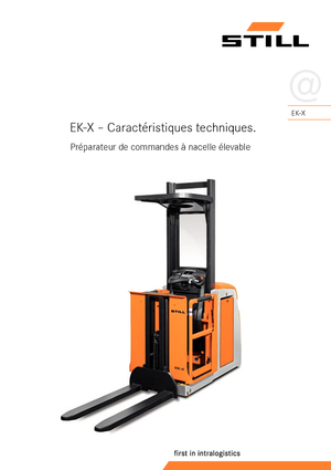 Kommissionierstapler Still EK-X 790