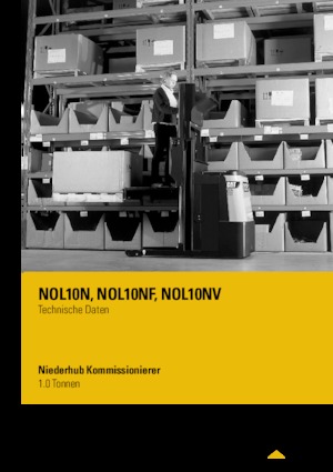 Kommissionierstapler Caterpillar NOL10NV