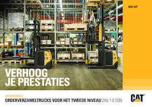 Kommissionierstapler Caterpillar NOL10P 