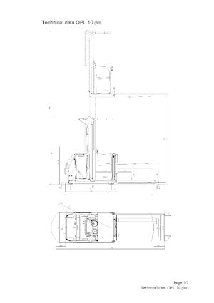 Kommissionierstapler Actil Warehouse Trucks OPL 10 3.0
