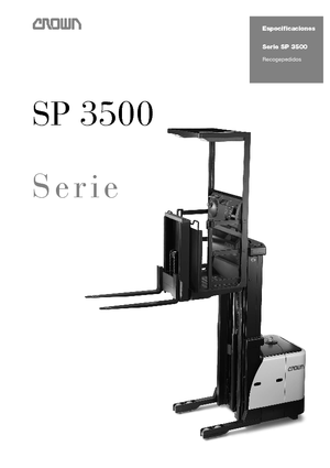 Kommissionierstapler Crown SP 3522-1.0 TL